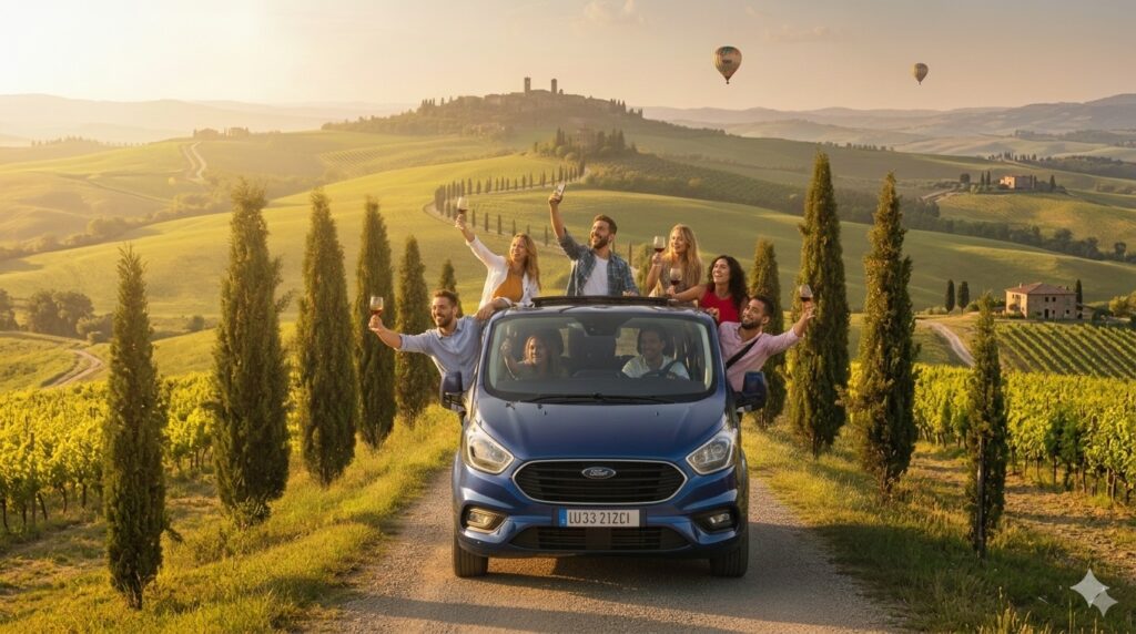 Tours and Experiences in Tuscany with van